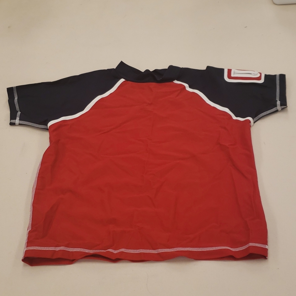 Land's End swim rash guard shirt 14-16 husky boy